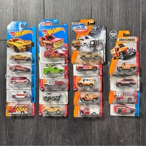 Hot Wheels Matchbox Fire Rescue Emergency Toy Car Lot 19 New